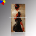 Belle femme toile Peinture Art / Dance Girl Wall Art pour décor / Impression giclée Canvas Art